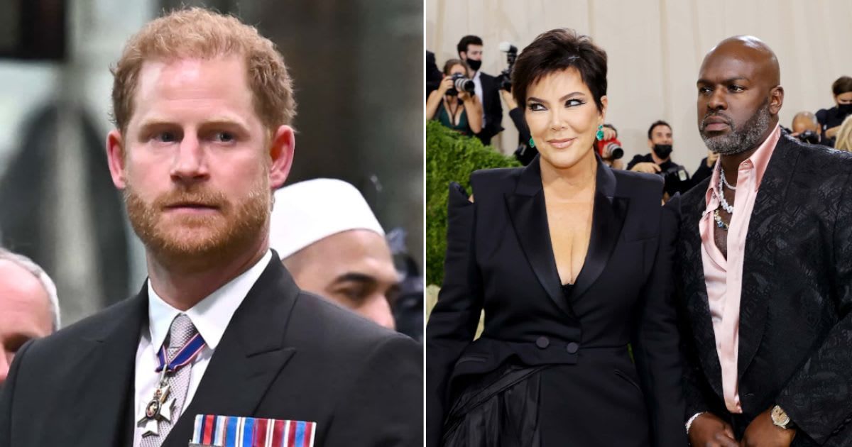 Prince Harry was spotted enjoying ski trip alongside Corey Gamble, the partner of Kris Jenner (Getty Images)