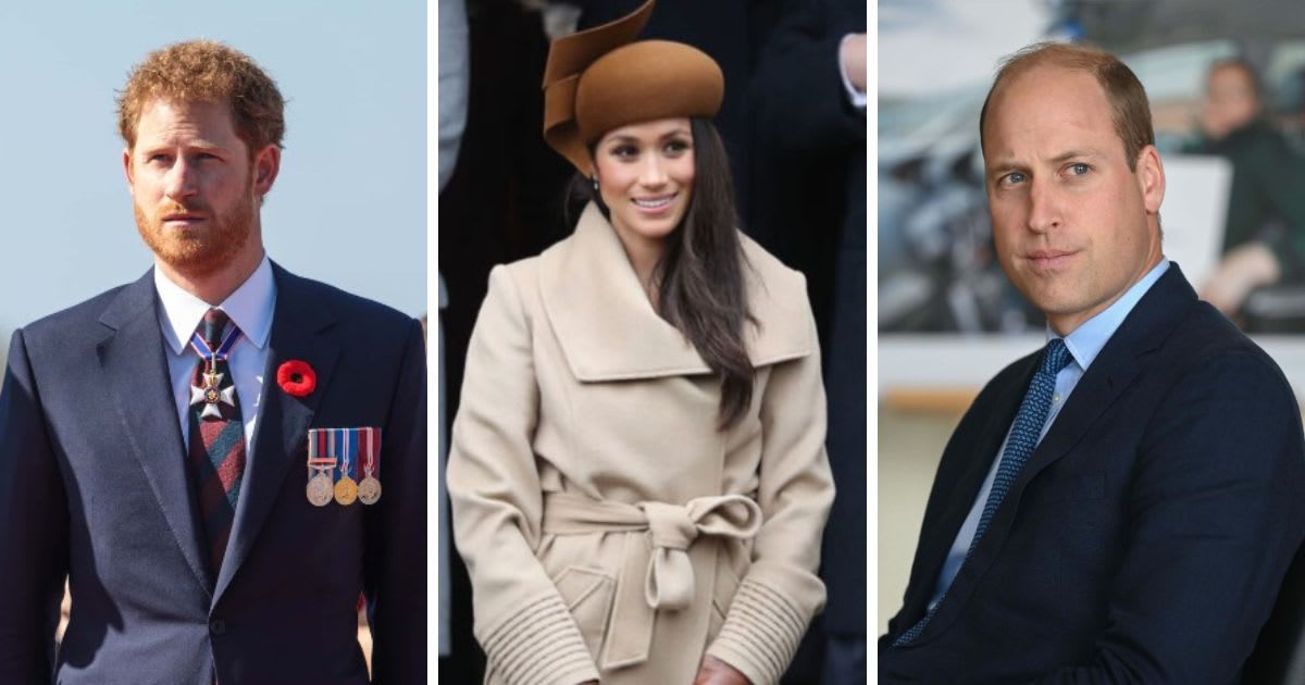 Prince William, Prince Harry and Meghan Markle are among the royal family members who apologized in the past (Getty Images)
