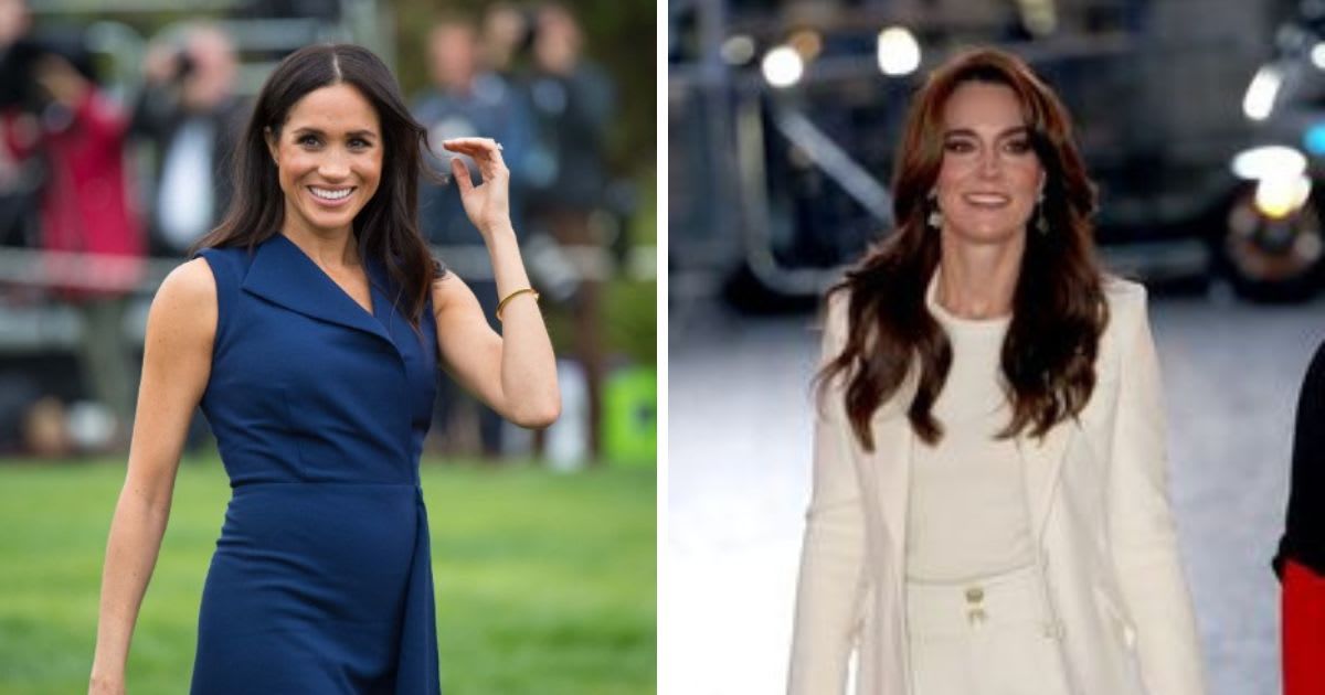 Meghan Markle is reportedly feeling sympathetic toward Kate Middleton because of all the criticism the Princess of Wales is facing (Getty Images)