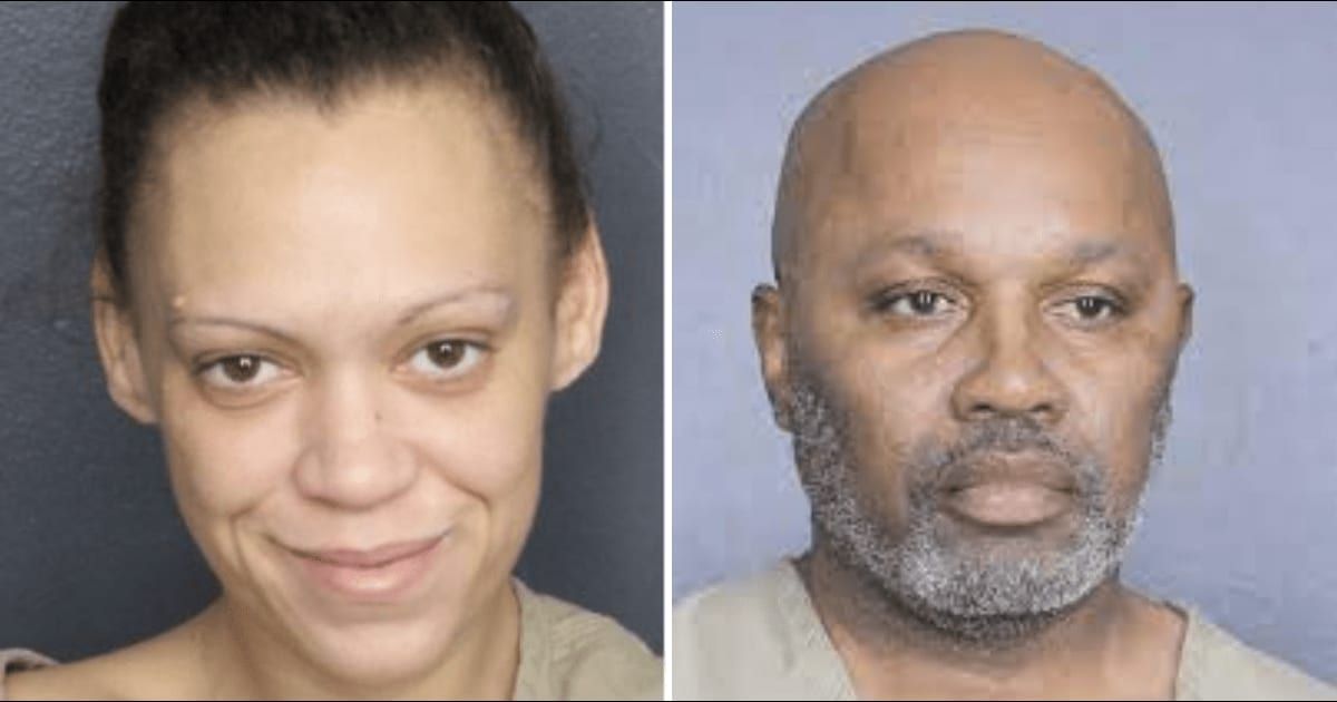 Brenda Feliciano, 36, and Terence Briggance Warren, 59, were both detained on March 14 by Hollywood Police (Broward Sheriff's Office)