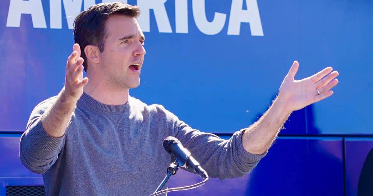 Democratic congressman from North Carolina, Jeff Jackson, apologized on TikTok for his vote potentially leading to the app's US suspension on Saturday, March 16 (@JeffJacksonNC/X)