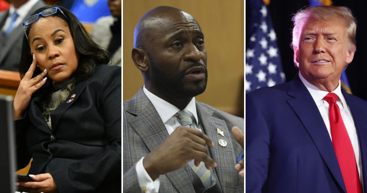 Fani Willis and Nathan Wade were accused of engaging in a personal relationship while overseeing Donald Trump's Georgia election interference case (Getty Images)