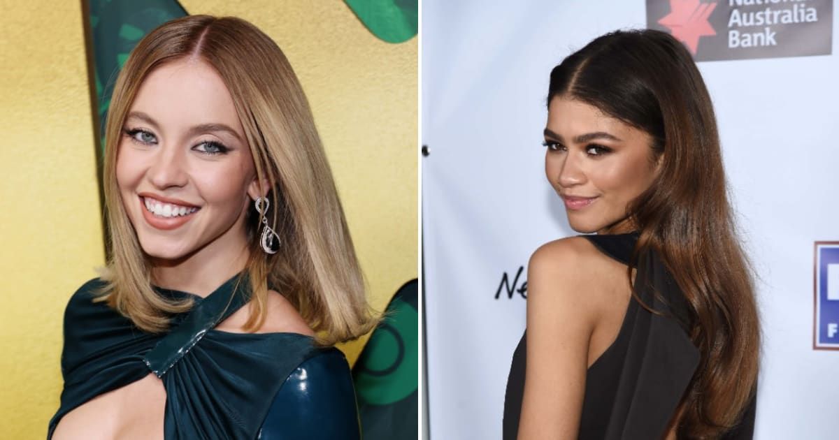 Sydney Sweeney and Zendaya have starred together in 'Euphoria' (Getty Images)