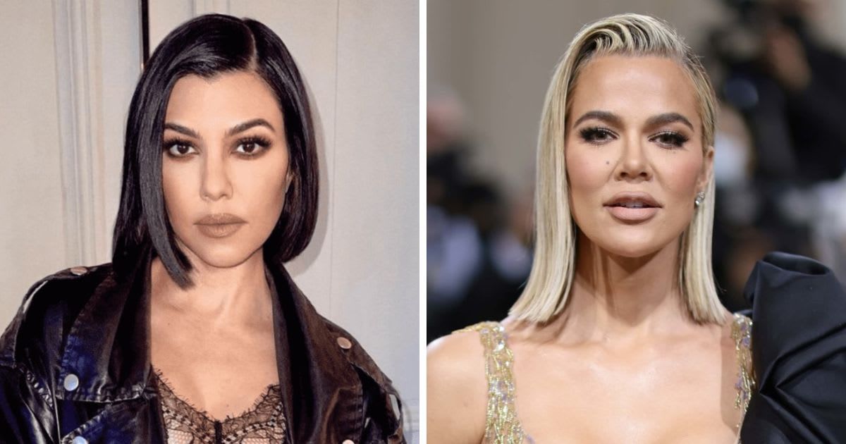 Kourtney Kardashian and Khloe Kardashian cannot give speeches at their family functions and the reason is hilarious (Instagram/@kourtneykardash,  Getty Images)