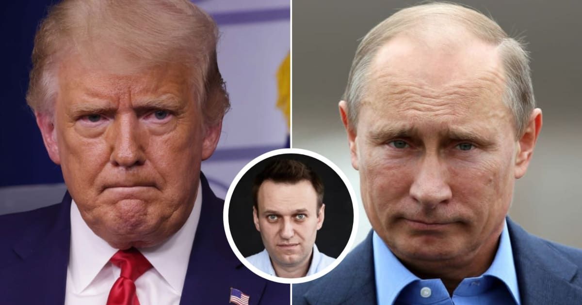 Donald Trump has refrained from blaming Putin for the Alexei Navalny's death(Getty Images, Oleg Nikishin/Epsilon/Getty Images)