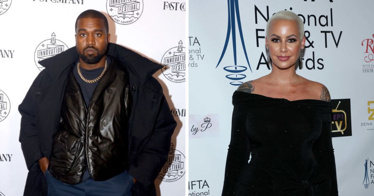 Kanye West used a wax figue resembling Amber Rose in his song 'Famous' (Getty Images)