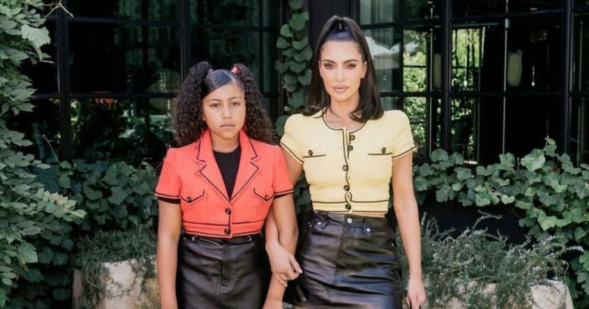 North West and Kim Kardashian were spotted at the 2024 Rolling Loud music festival (@kimkardashian/Instagram)
