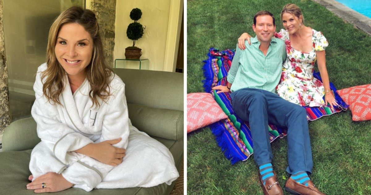 Jenna Bush Hager and Henry Hager met in 2004 when he was working for her father, former President George W Bush (Instagram/@jennabhager)