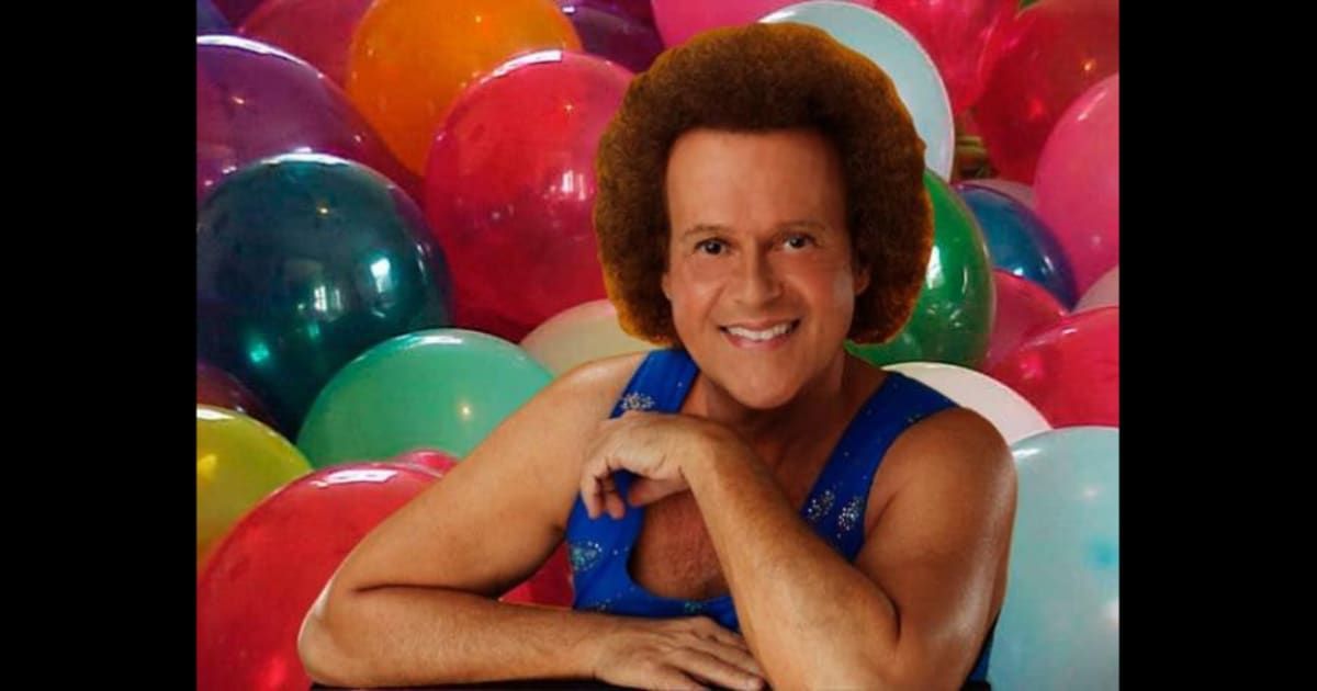 Richard Simmons encouraged his fans to focus on their relationships with friends and family along with living a healthy lifestyle (Facebook/@ Richard Simmons)
