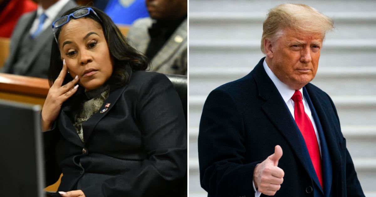 Fulton County DA Fani Willis has faced heavy criticism from Donald Trump (Getty Images)