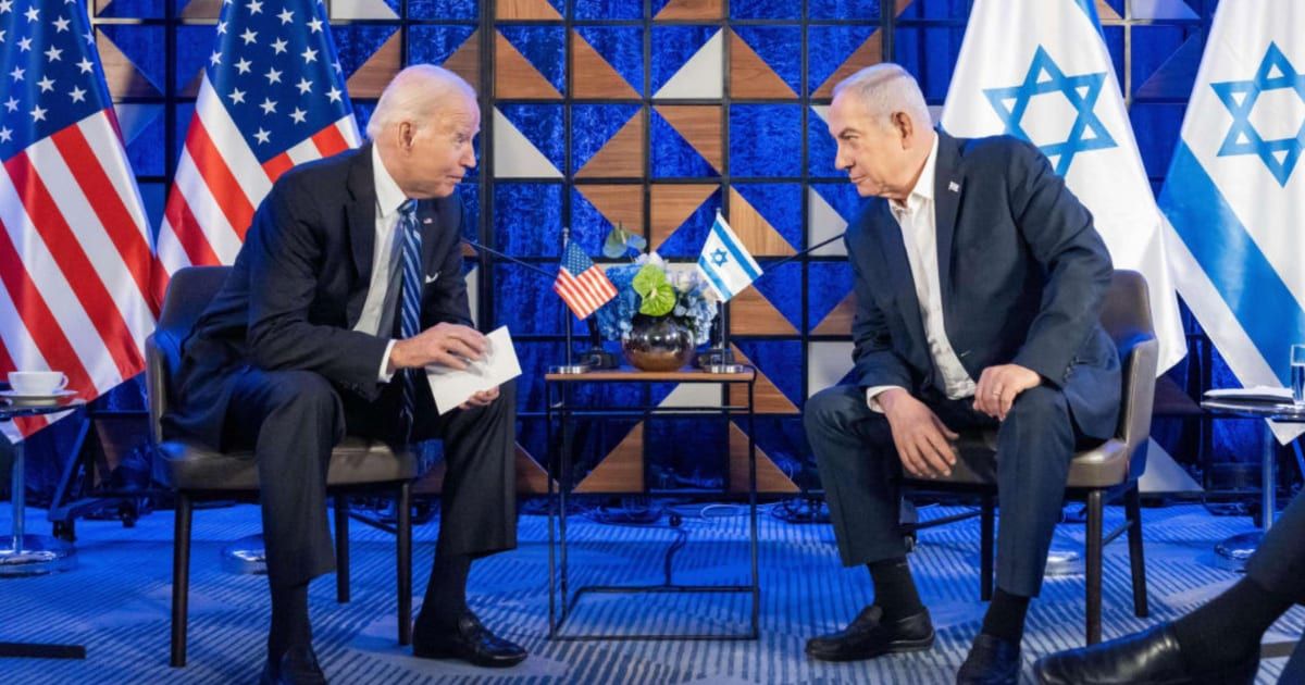President Joe Biden advised Israeli Prime Minister Benjamin Netanyahu against sending troops into the southern Gaza city of Rafah, citing concerns over civilian safety (POTUS/X)