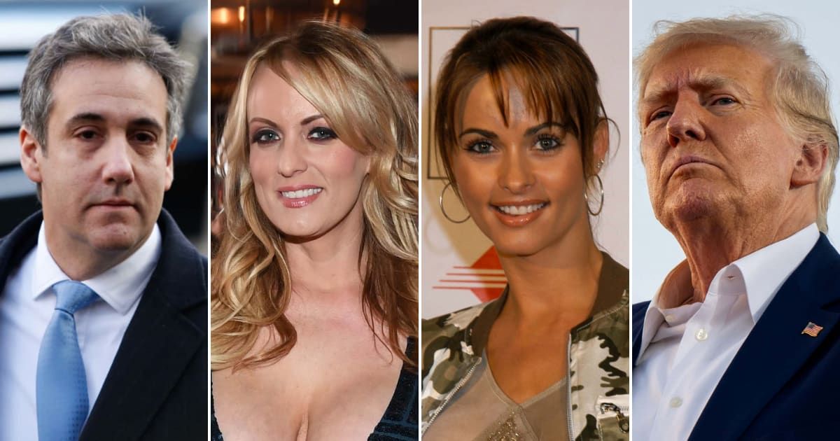 Judge ruled against Trump's bid to block testimony from his ex-lawyer Michael Cohen, adult film actress Stormy Daniels and ex-Playboy model Karen McDougal in his upcoming trial in his upcoming trial (Getty Images)