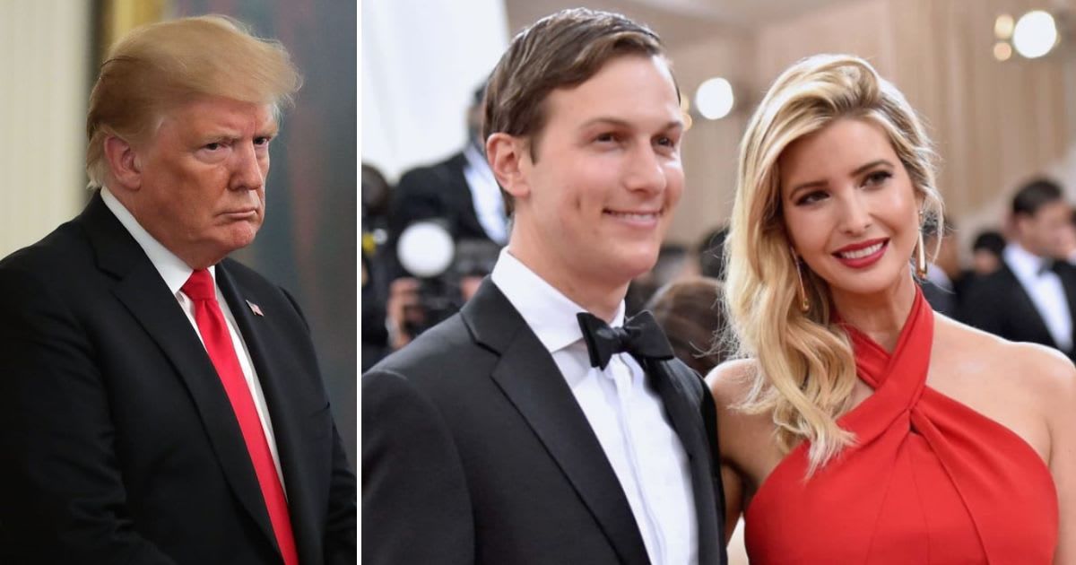 Donald Trump's financial struggles have sparked a debate on why his daughter Ivanka and her husband Jared Kushner are not supporting him financially (Getty Images)