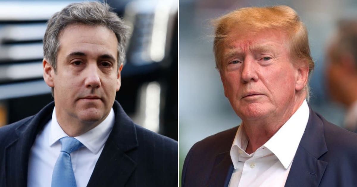 Michael Cohen, former attorney to Donald Trump, warned about potential foreign involvement in funding his former boss's legal bills (Getty Images, @euanapolli/Instagram)