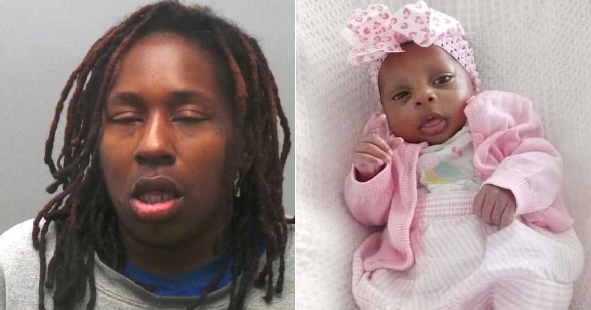 Christina Huntspon has been charged with the death of her daughter Sanaa Riggins (St Louis County PD, Facebook)