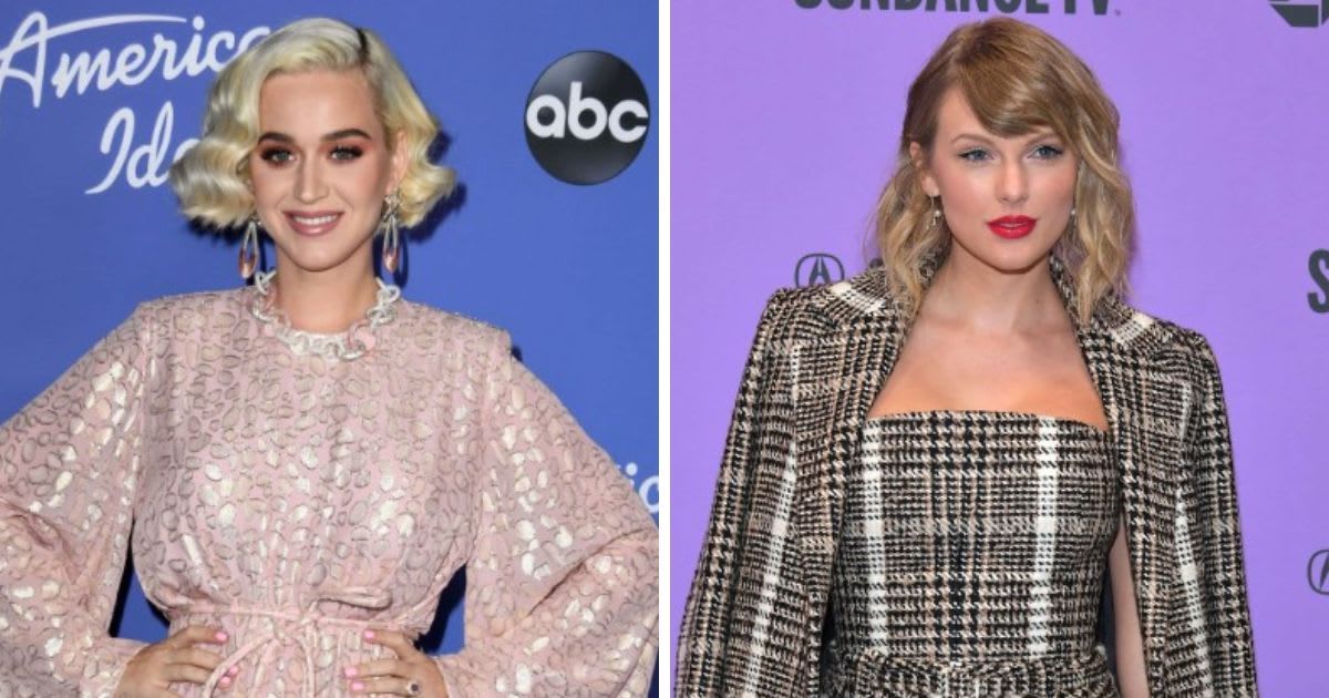 Katy Perry is reportedly looking forward to her association with Taylor Swift to revive her career (Getty Images)