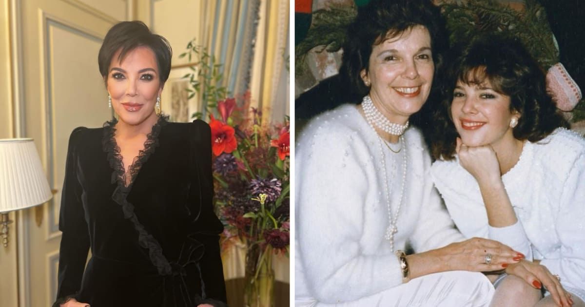 Karen Houghton’s cause of death has not yet been disclosed but it appears she died of natural causes (Instagram/@krisjenner)