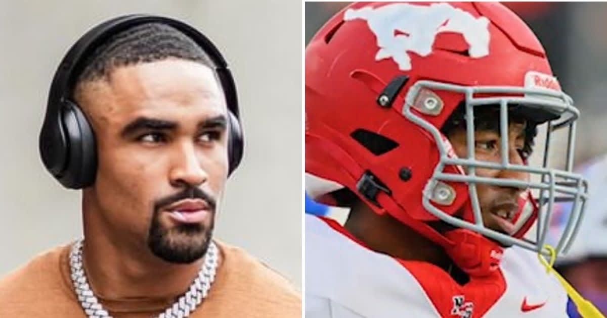 ‘That’s my QB’: Jalen Hurts lauded after he pays for funeral of high school football player killed in shooting 