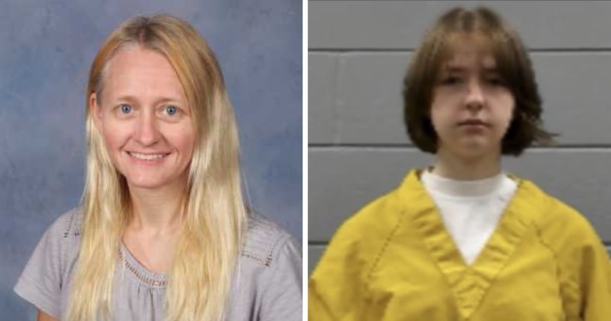 Carly Madison Gregg (R) stands accused of opening fire and killing her mother Ashley Smylie (L) (Northwest Rankin High School, Rankin County Sheriff’s Office)