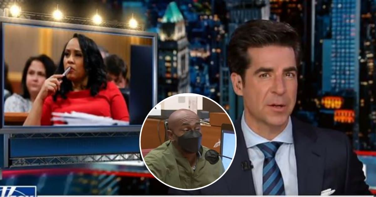 Fox News Host Jesse Watters criticizes Fulton County District Attorney Fani Willis over a setback in her legal proceedings(Foxnews)