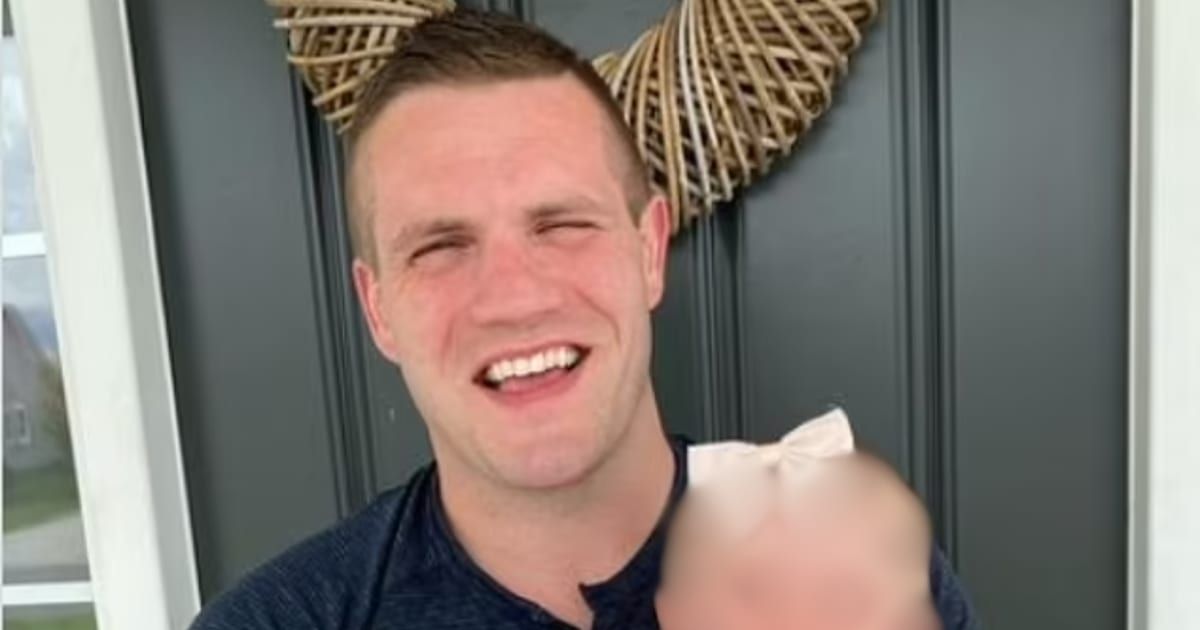 Jared Bridegan was shot multiple times in what police described as a 'targeted' attack on February 16, 2022, in front of his then two-year-old daughter in Jacksonville Beach, Florida (X)