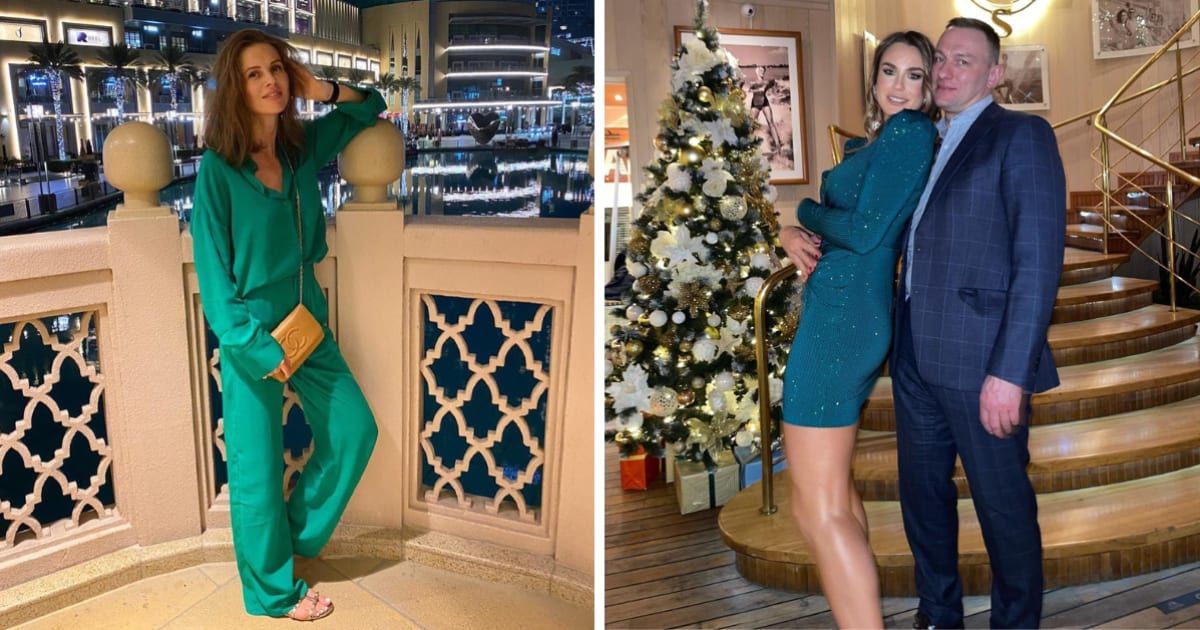 Julija Mihailova (L) said Konstantin Koltsov was very drunk at the time of the incident (Instagram/@juliet2826, @sabalenka_aryna)
