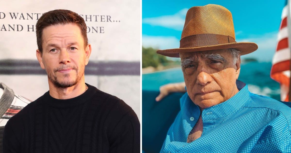 Mark Wahlberg portrayed Staff Sergeant Sean Dignam in Martin Scorsese's 'The Departed' (Getty Images, Instagram/@martinscorsese_)