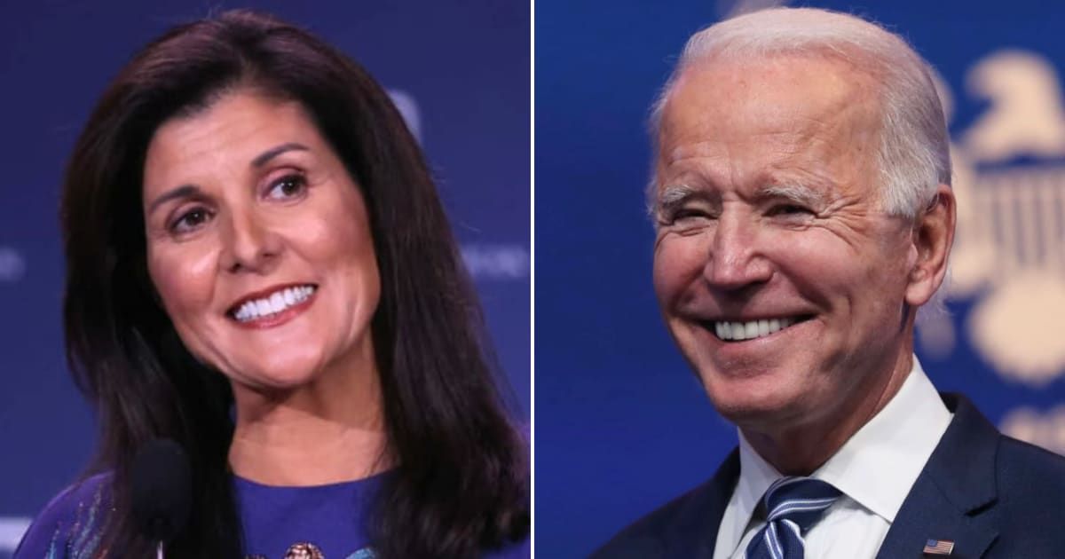 Wealthy donors who threw their weight behind former UN Ambassador Nikki Haley are now pivoting their focus towards President Biden's re-election bid (Getty Images)