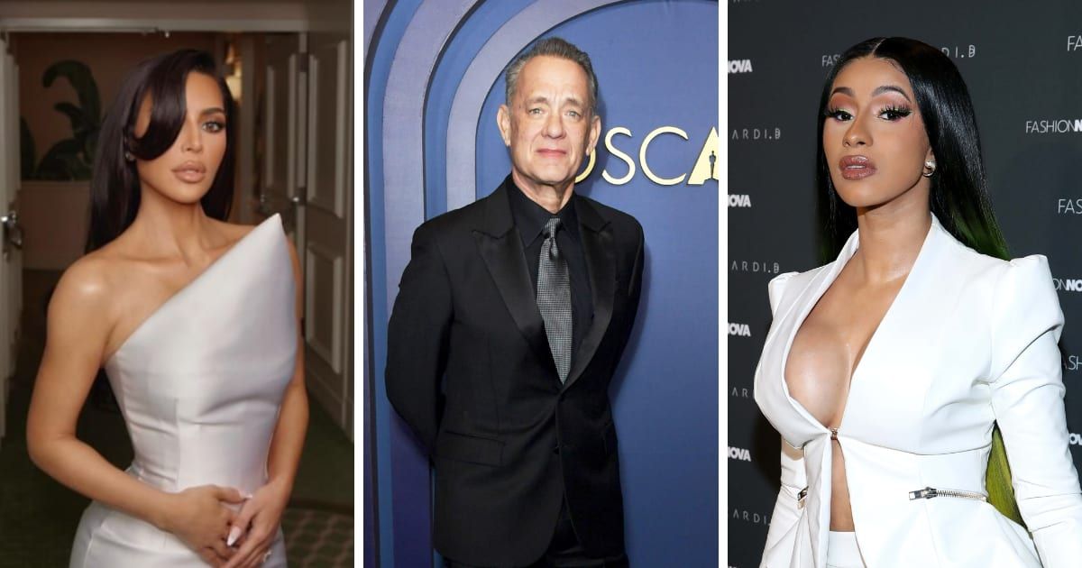 Kim Kardashian, Tom Hanks, and Cardi B have served as marriage officiants for others' weddings (Kim Kardashian/@kimkardashian, Unique Nicole/FilmMagic, and Getty Images)