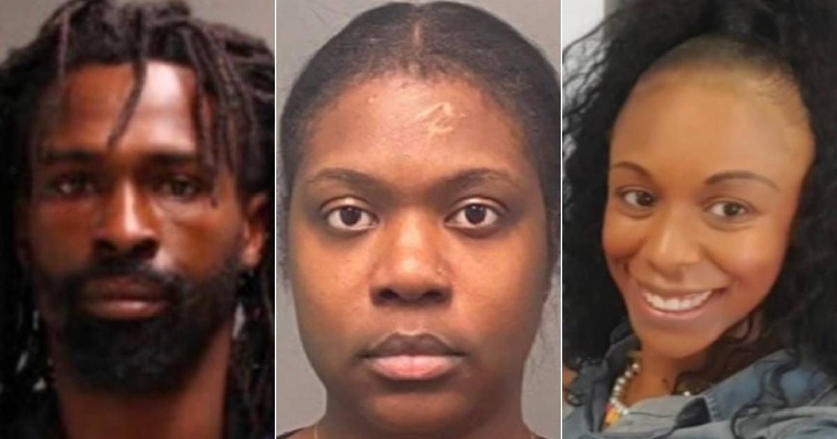 Zakkee Steven Alhakim and Julie Jean taken into custody for killing Rachel King (R) (Police handouts, Facebook)