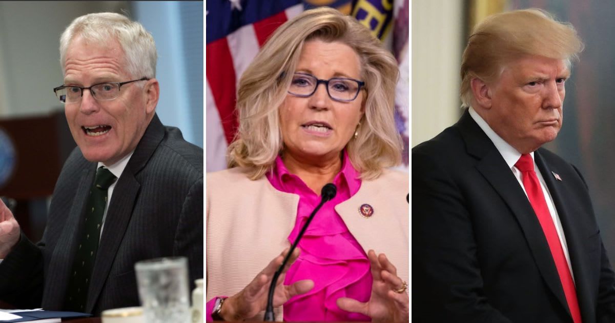 Chris Miller claimed that Liz Cheney led Jan 6 panel wanted him to stay silent about Trump authorizing the National Guard (Getty Images)