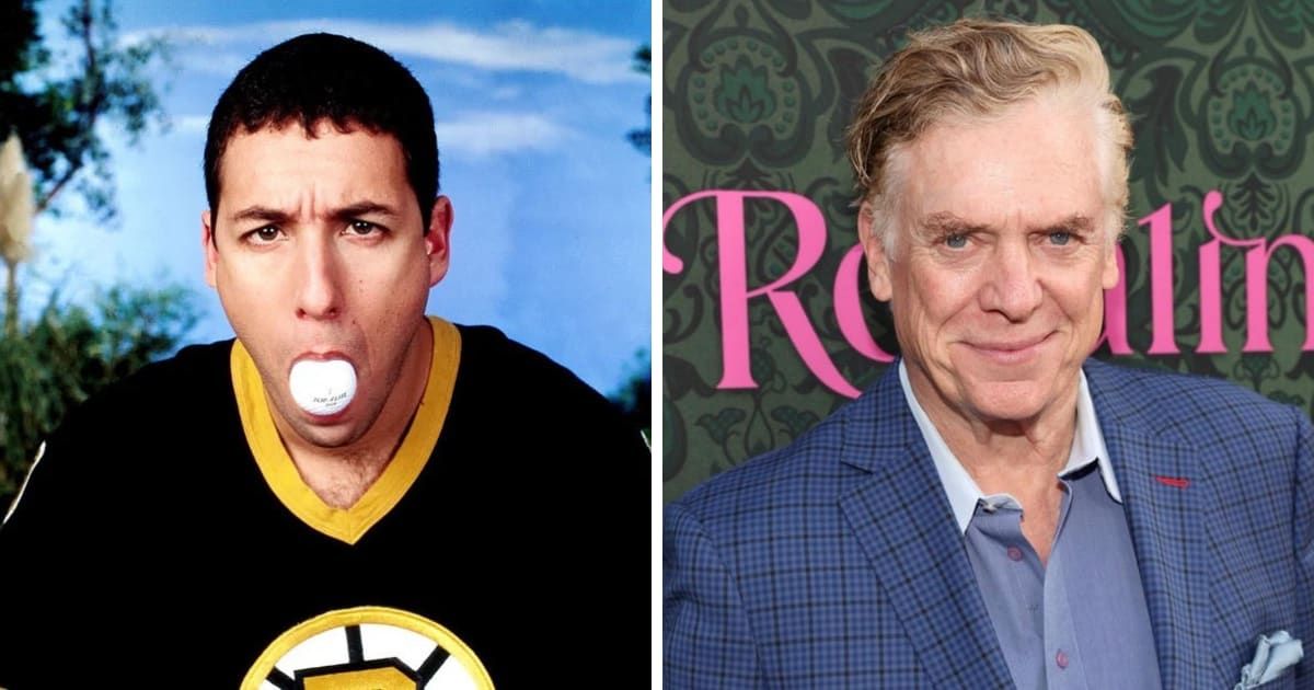 Adam Sandler and Christopher McDonald starred together in 'Happy Gilmore' (@realchrismcdonald/Instagram)