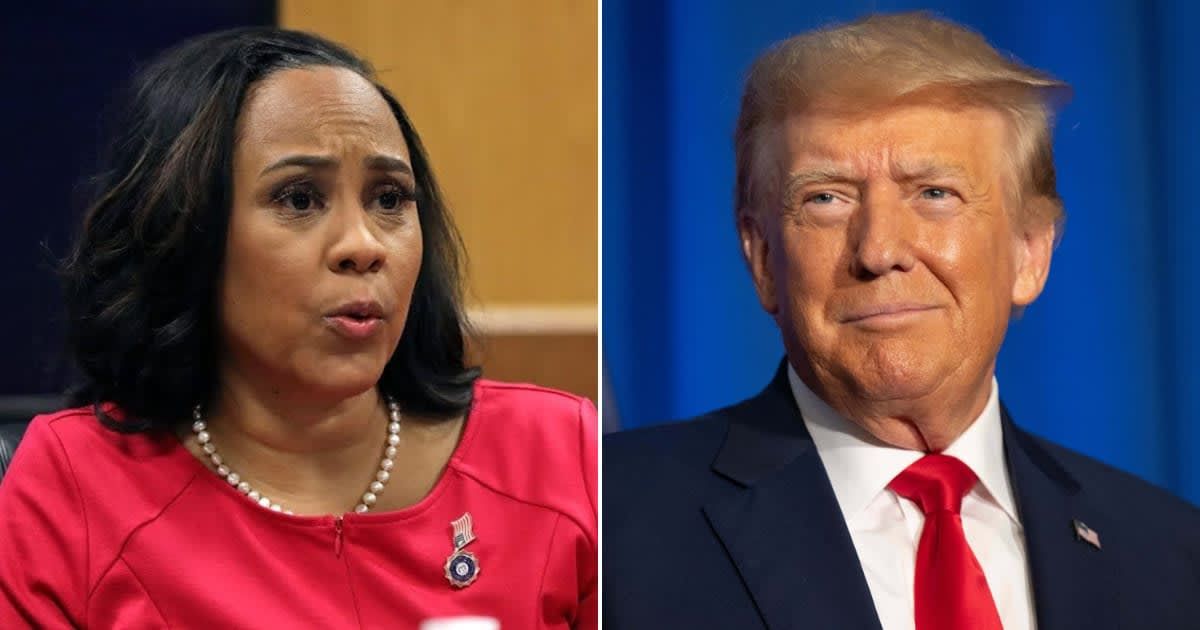 Fani Willis said her office has been working dilligently on the Georgia election interference case against Donald Trump (Getty Images)