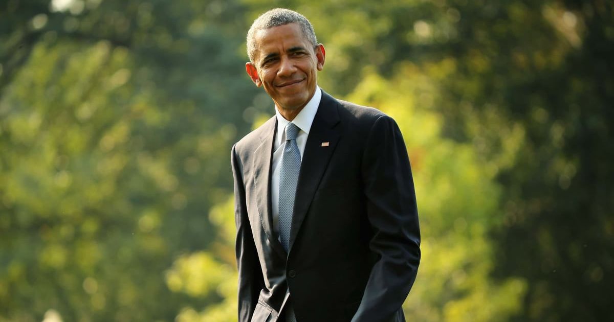 Former US President Barack Obama tweets about the Affordable Care Act on March 23, 2024 (Getty Images)