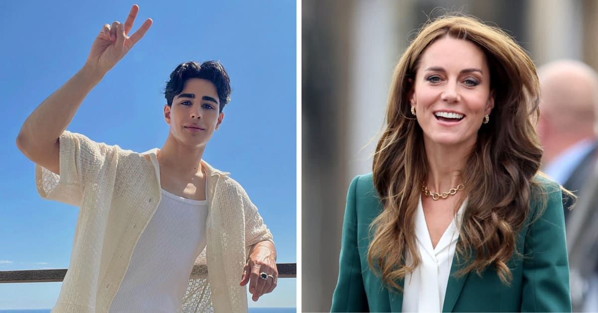 Scobie found himself in a firestorm when he posted a clock set for exact time Middleton revealed her diagnosis (Omid Scobie/Instagram, Getty Images)