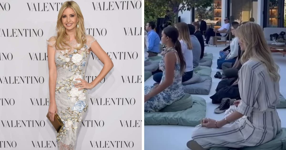 In a recent social media post, Ivanka Trump shared intimate details of her transcendental meditation journey (Getty Images, @Ivanka Trump/Instagram)