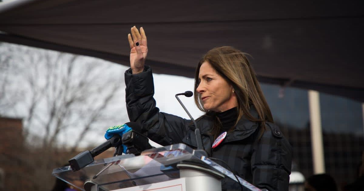 Tammy Murphy suspended her New Jersey Senate campaign on March 24 (@TammyMurphyNJ/X)