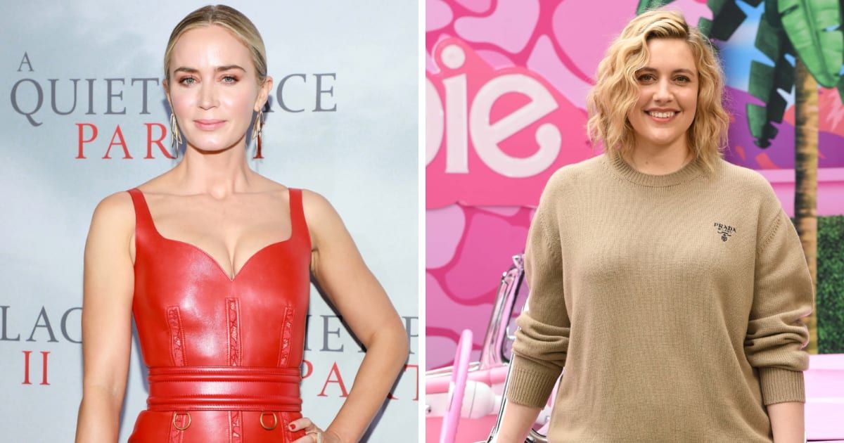 Emily Blunt opened up about channeling Greta Gerwig's warmth and charm into her portrayal of a movie director in 'The Fall Guy' (Getty Images)