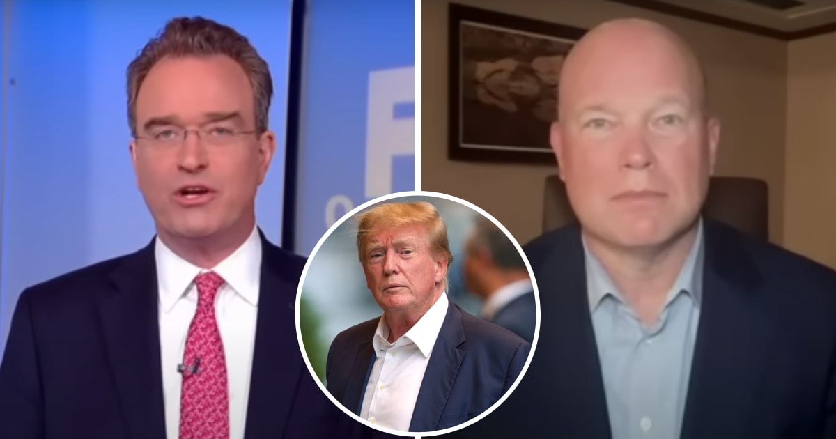 Charlie Hurt and Matt Whitaker discuss the NY civil fraud case of Donald Trump on the March 23, 2024 episode of 'Fox & Friends' (Screengrab/Fox News)