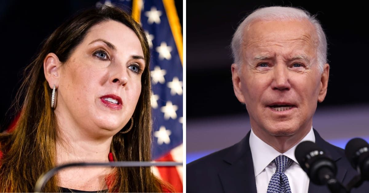 Former RNC Chair Ronna McDaniel said President Joe Biden's 2020 win was legitimate (Getty Images)