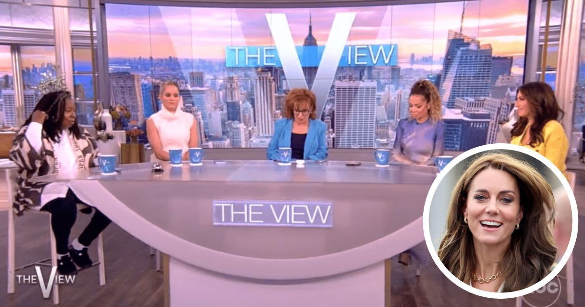 Kate Middleton cancer diagnosis prompts 'The View' hosts to express deep remorse for their conspiracy theories (Getty Images, @theview/X)
