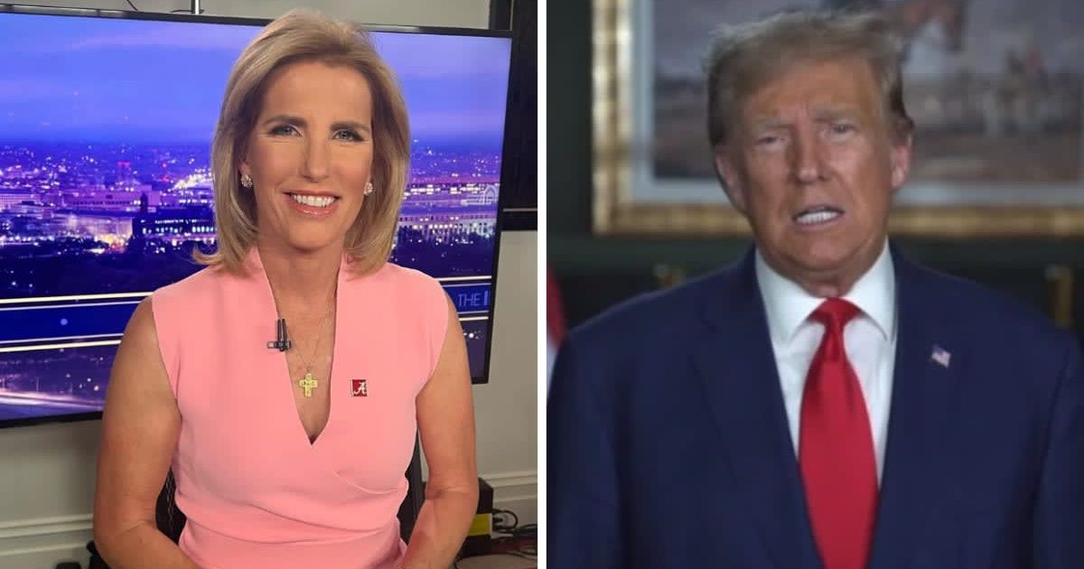 Laura Ingraham delved into the ongoing legal battles surrounding former President Donald Trump (@ingrahamradio, @realdonaldtrump/Instagram)