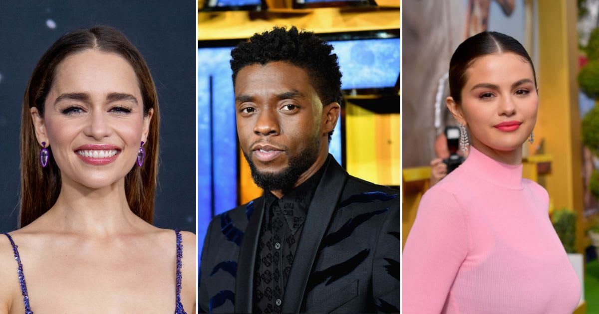 Emilia Clarke, Chadwick Boseman, and Selena Gomez have undergone major surgeries (Getty Images)