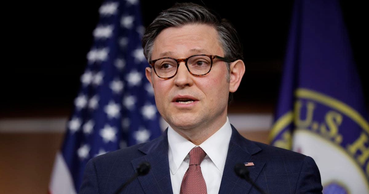 Mike Johnson urged the federal government to strongarm their Mexican counterpart to help with the border security crisis (Getty Images)