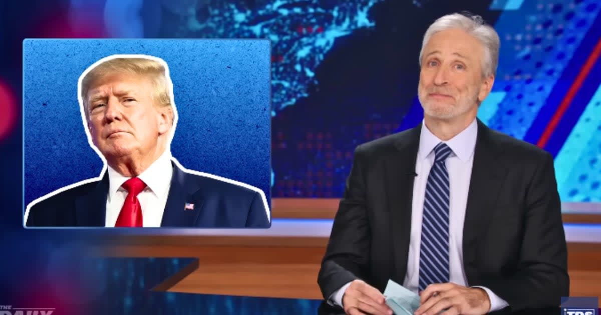 Jon Stewart's scathing monologue on 'The Daily Show' targeted the investment community's dismissive stance on Donald Trump's alleged fraud (@TheDailyShow/Youtube)