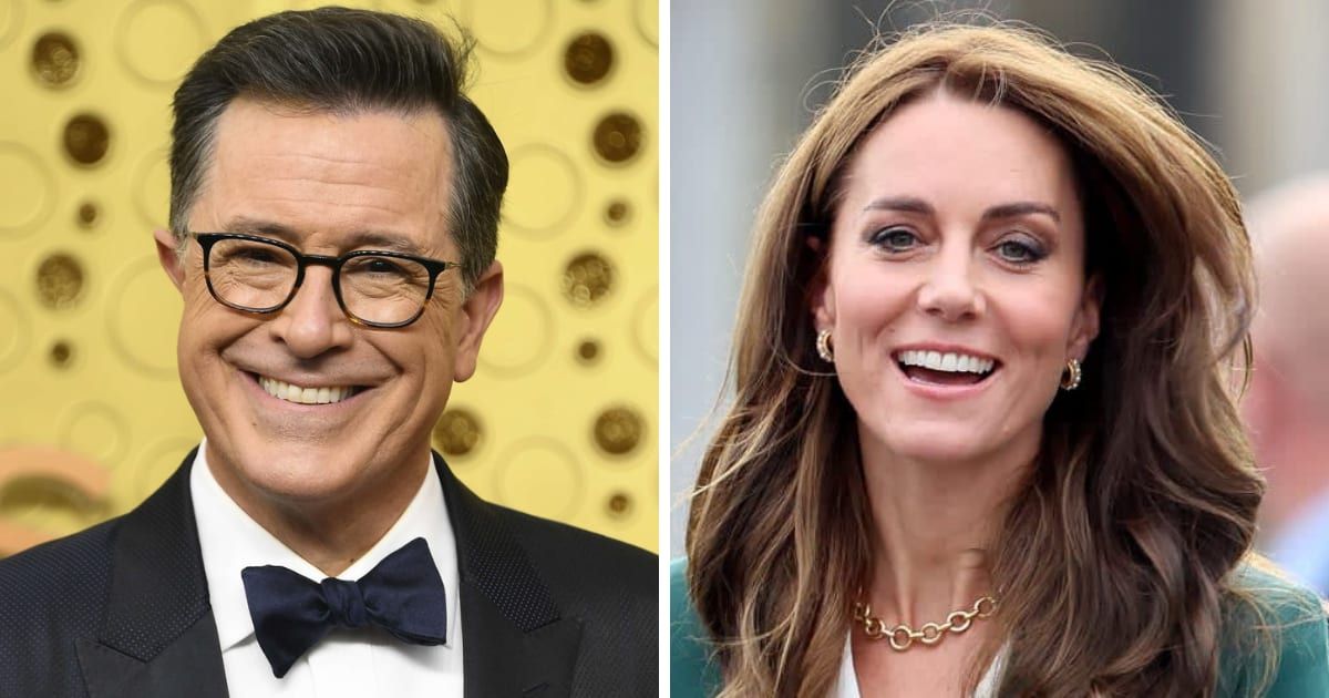 Late Night talk show host Stephen Colbert has sparked fury by failing to apologize for the jokes he made about the Princess of Wales, Kate Middleton (Getty Images)