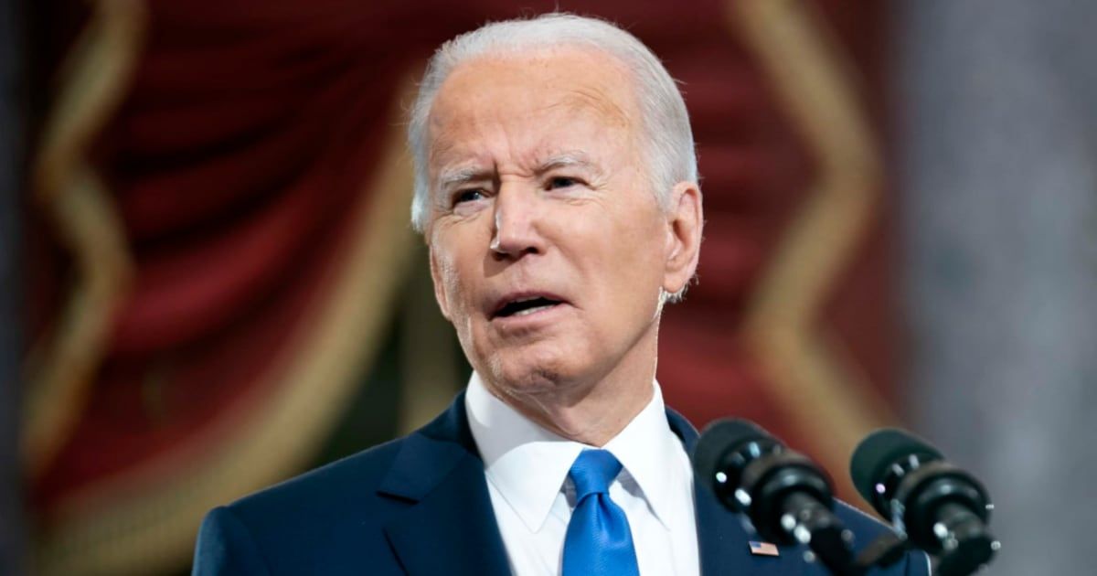 Joe Biden was slammed after he conceded to pro-Palestinian protestors who interrupted his speech (Getty Images)