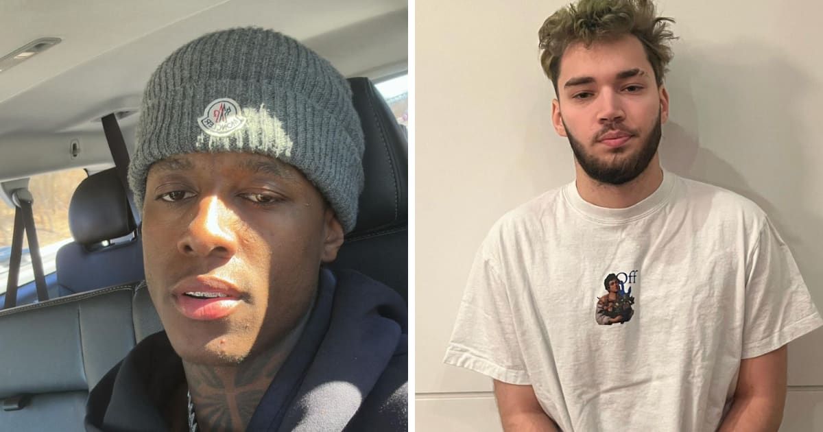 Sauce Gardner made some controversial remarks about Jewish people during a recent livestream appearance with Adin Ross (Sauce Gardner/Instagram, Adin Ross/Instagram)