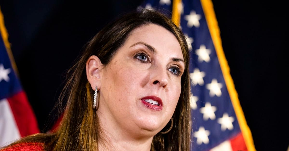 Following her dismissal from NBC News just two days after her network debut, Ronna McDaniel has consulted with a prominent attorney and is contemplating potential legal courses of action (Getty Images)