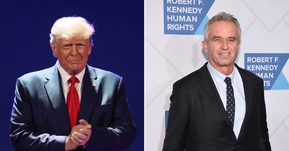 Donald Trump trolled RFK Jr and his VP pick Nicole Shanahan on his Truth Social post (Getty Images)